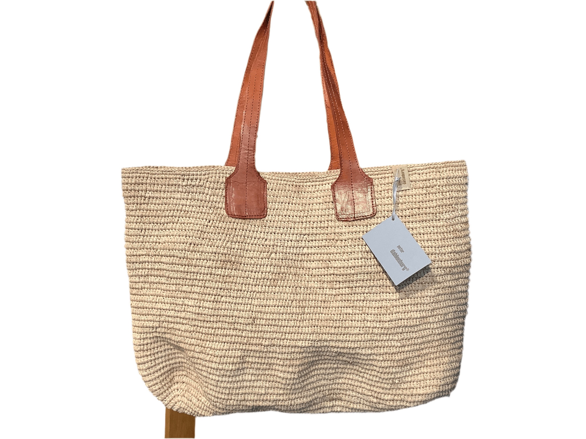 Strandtasche, aus Raffia - Anton Doll Holzmanufaktur