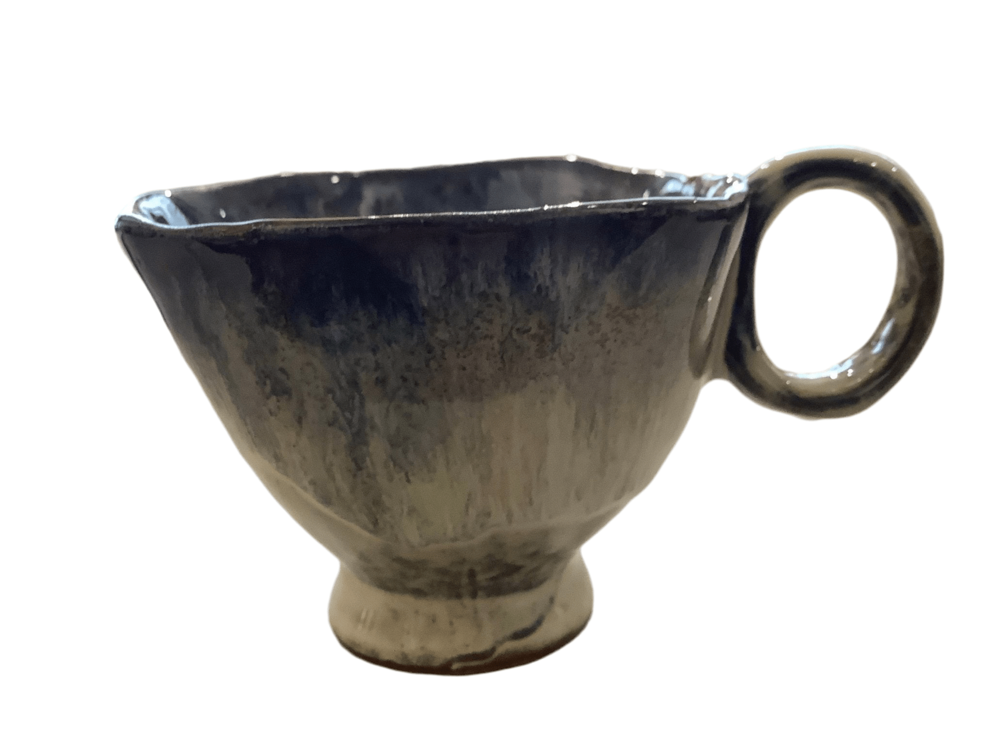 Tasse, 175ml mit fließender Glasur - Anton Doll Holzmanufaktur