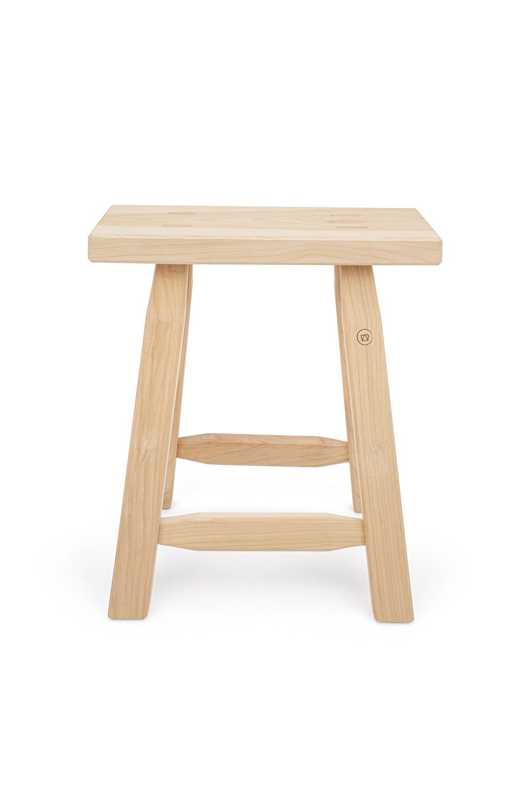 Hans« stool made of oak with a natural look – Anton Doll
