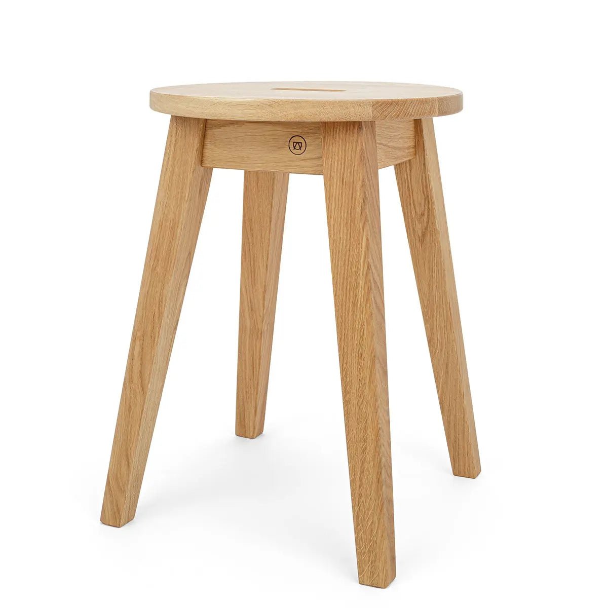 COOZEE Tabouret D'Artiste En Hêtre 48-66 Cm Hauteur Réglable - Siège Bois Naturel Pour Studio Et Bureau