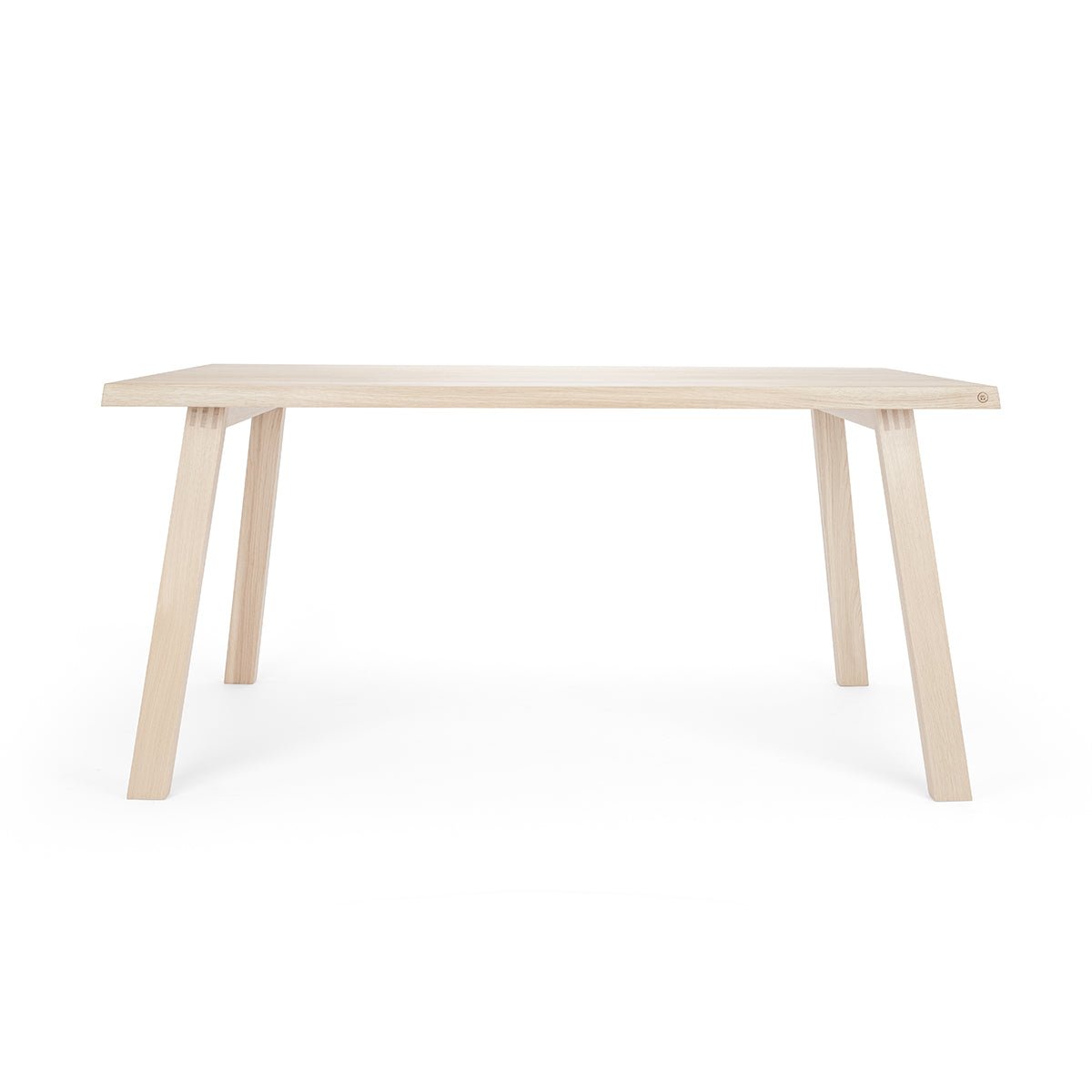 Table élégante »Fritz« en bois de chêne à l'aspect naturel